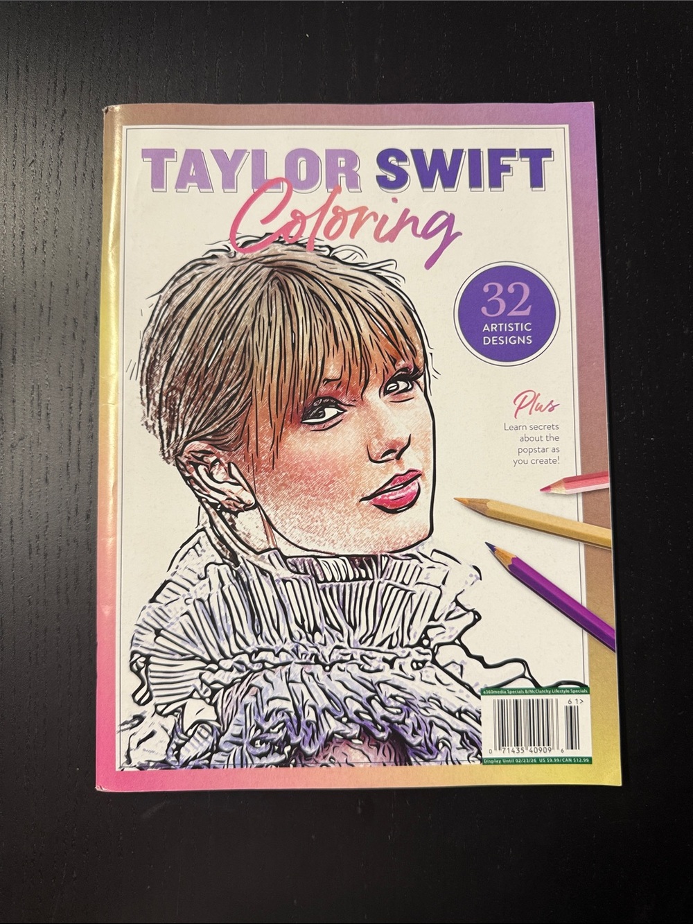 Taylor Swift Coloring Magazine